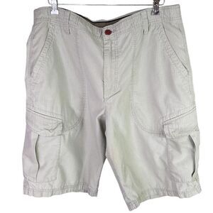 Jordan Nike Classic Cut Mens 36 Beige Vintage Cargo Shorts Outdoor Hiking 465022